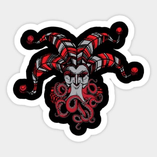 Demon Joker Sticker